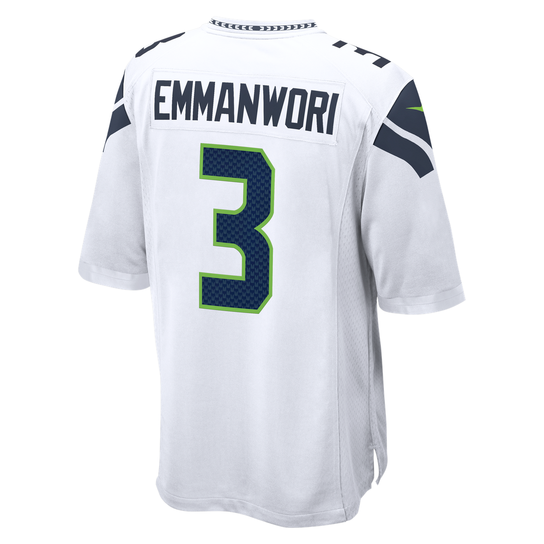 Men's Seattle Seahawks Nick Emmanwori Nike  College Navy Team Game Jersey
