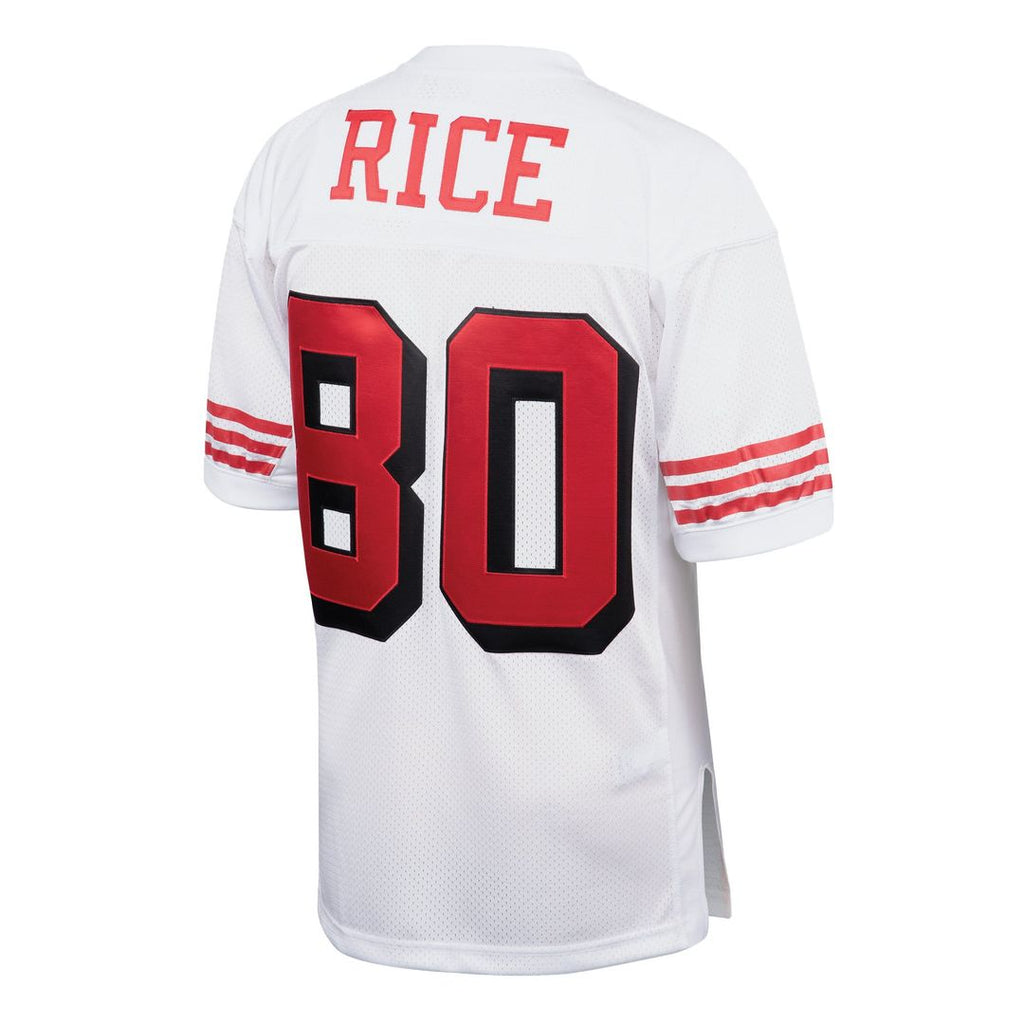 Men's San Francisco 49ers 1994 Jerry Rice Mitchell & Ness Scarlet Authentic Throwback Retired Player Jersey