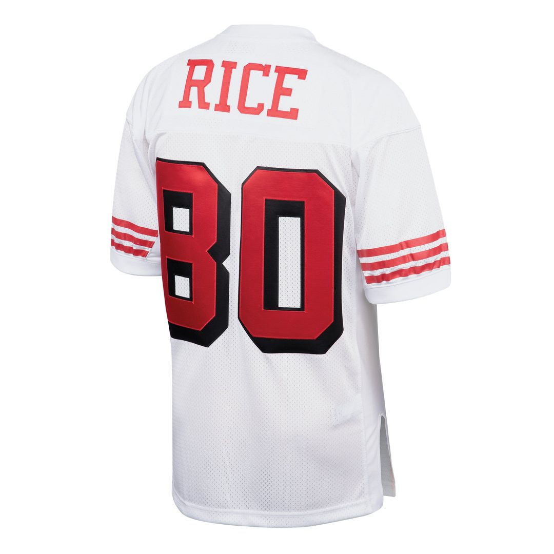 Men's San Francisco 49ers 1994 Jerry Rice Mitchell & Ness Scarlet Authentic Throwback Retired Player Jersey