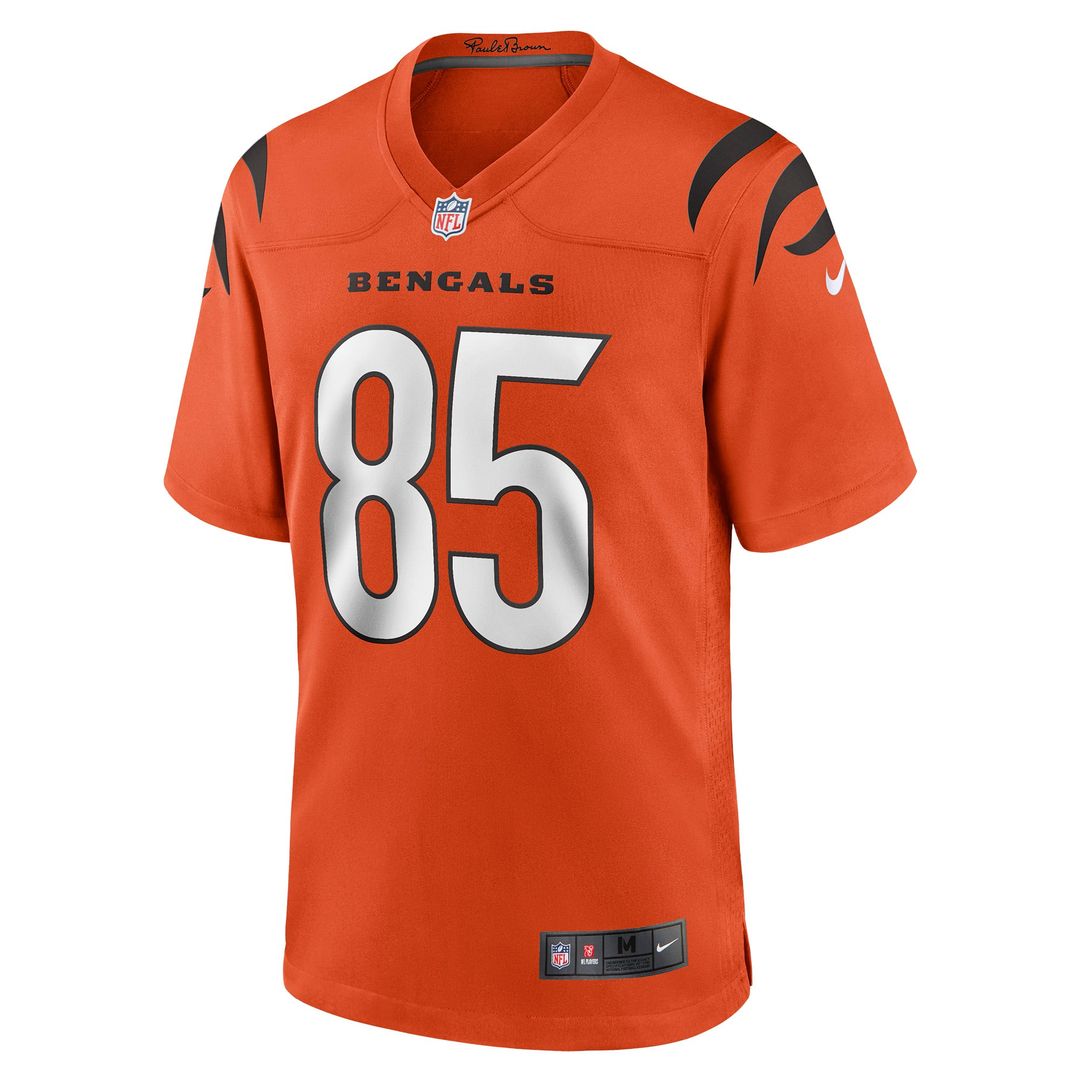 Men's Cincinnati Bengals Chad Johnson Nike Orange Retired Player Alternate Game Jersey
