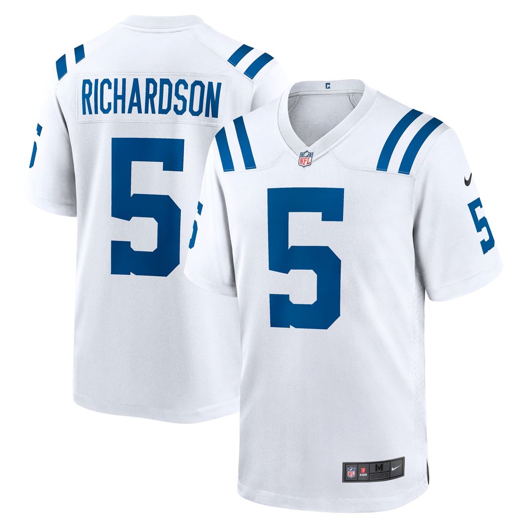Men's Indianapolis Colts Anthony Richardson Nike White  Game Jersey