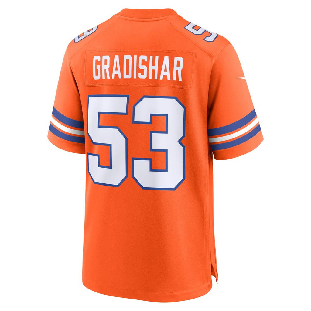Men's Denver Broncos Randy Gradishar Nike Orange Retired Player Alternate Game Jersey