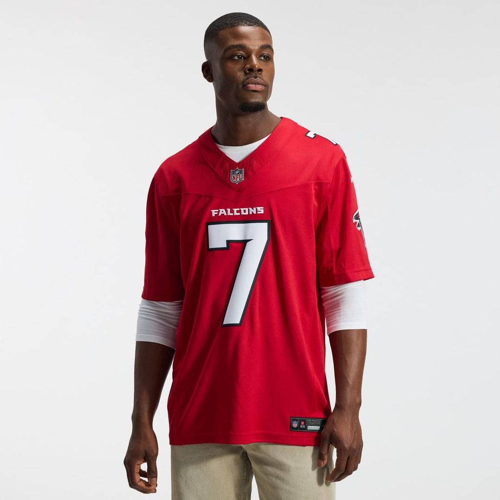 Men's Atlanta Falcons Bijan Robinson Nike Black Alternate Throwback Vapor F.U.S.E. Stitched Limited Jersey