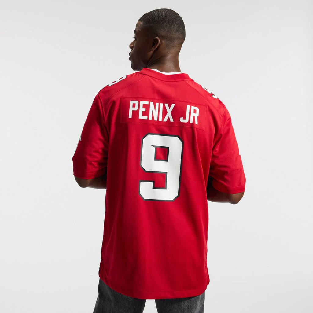 Men's Atlanta Falcons Michael Penix Jr. Nike White Game Jersey
