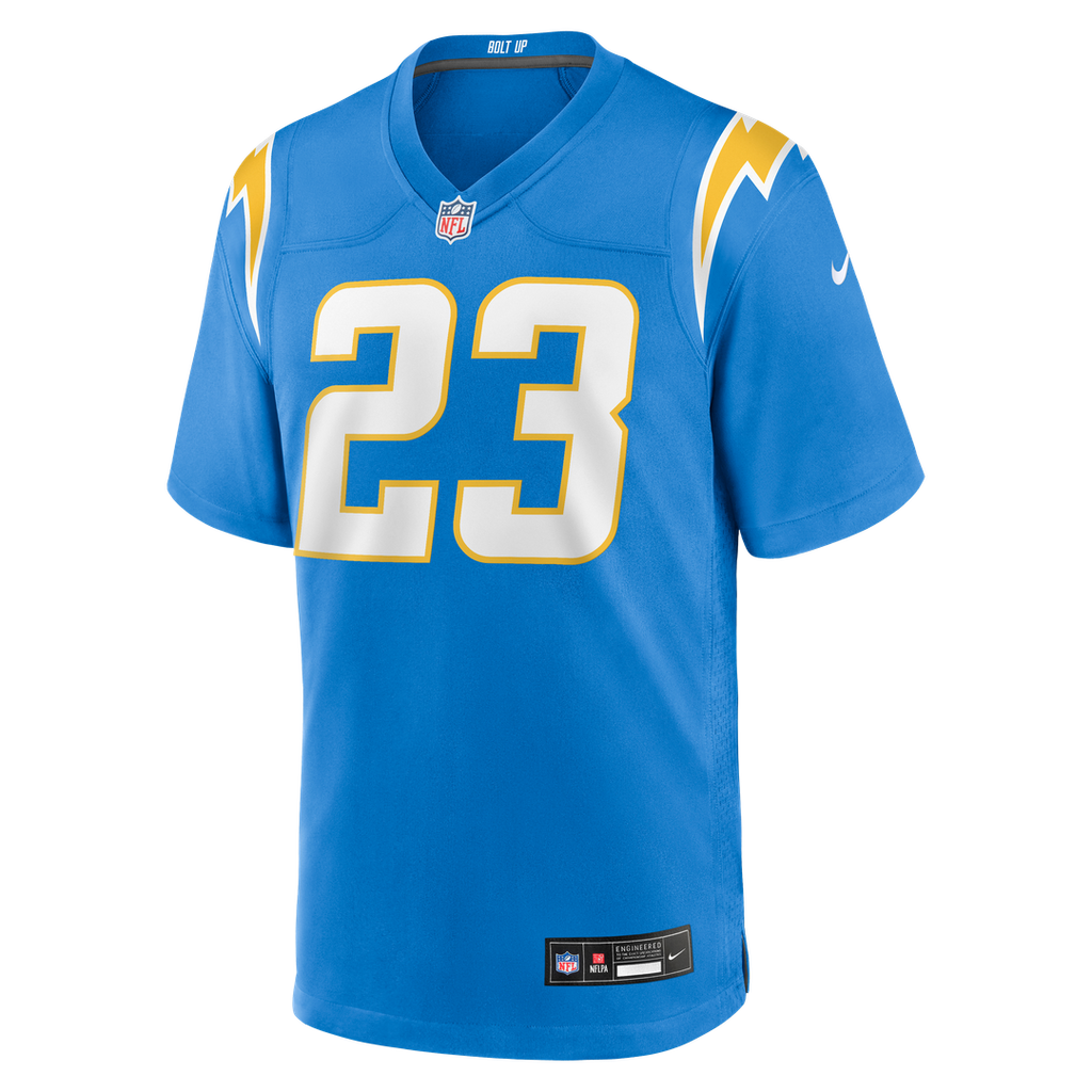 Men's Los Angeles Chargers Tony Jefferson Nike  Powder Blue Team Game Jersey