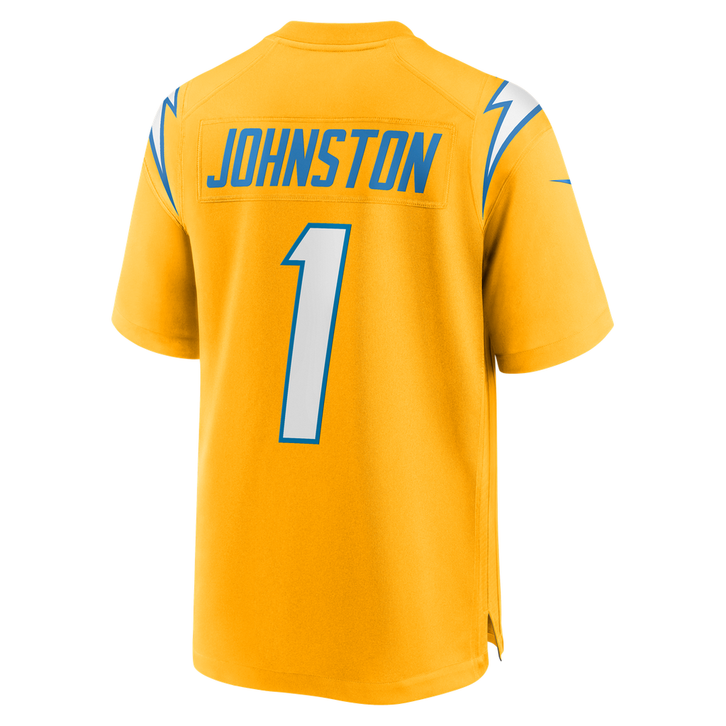 Men's Los Angeles Chargers Quentin Johnston Nike Powder Blue  Game Player Jersey