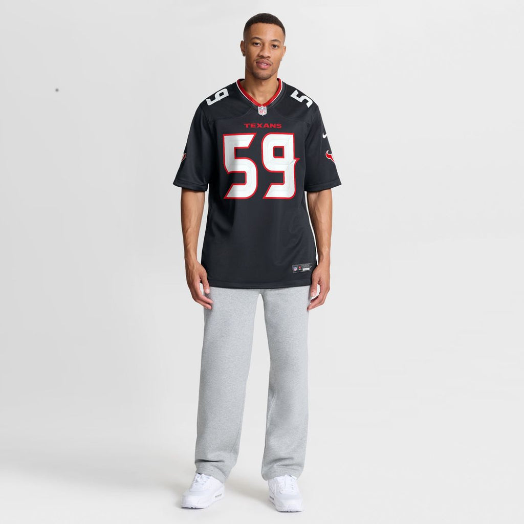 Men's Houston Texans DeMeco Ryans Nike  Navy Team Retired Game Jersey