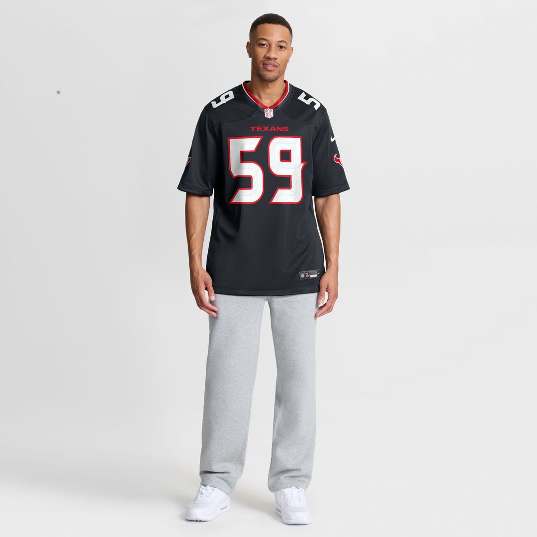 Men's Houston Texans DeMeco Ryans Nike  Navy Team Retired Game Jersey