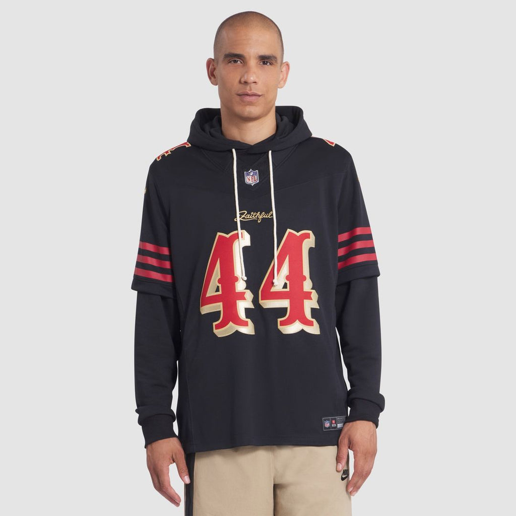 Men's San Francisco 49ers Kyle Juszczyk Nike Black Rivalries Collection Stitched Limited Jersey
