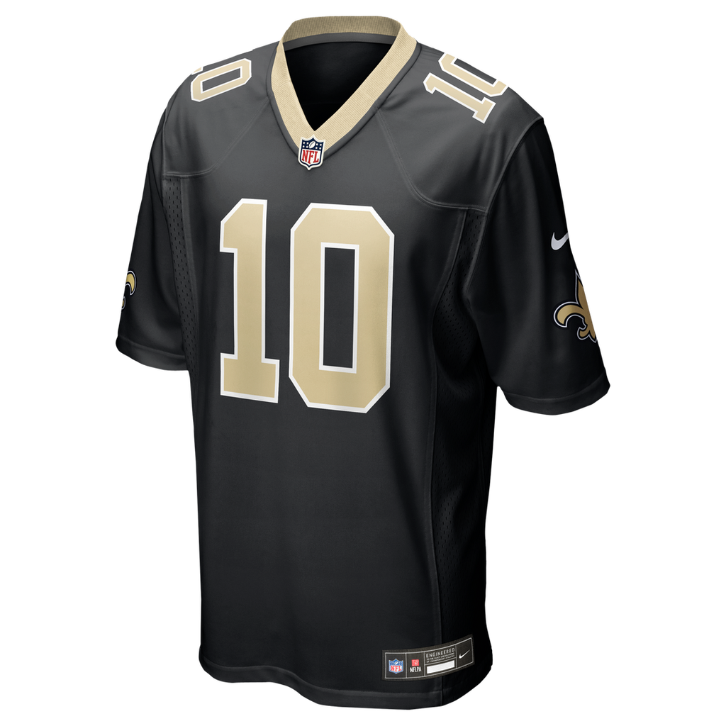 Men's New Orleans Saints Brandin Cooks Nike  Black Team Game Jersey
