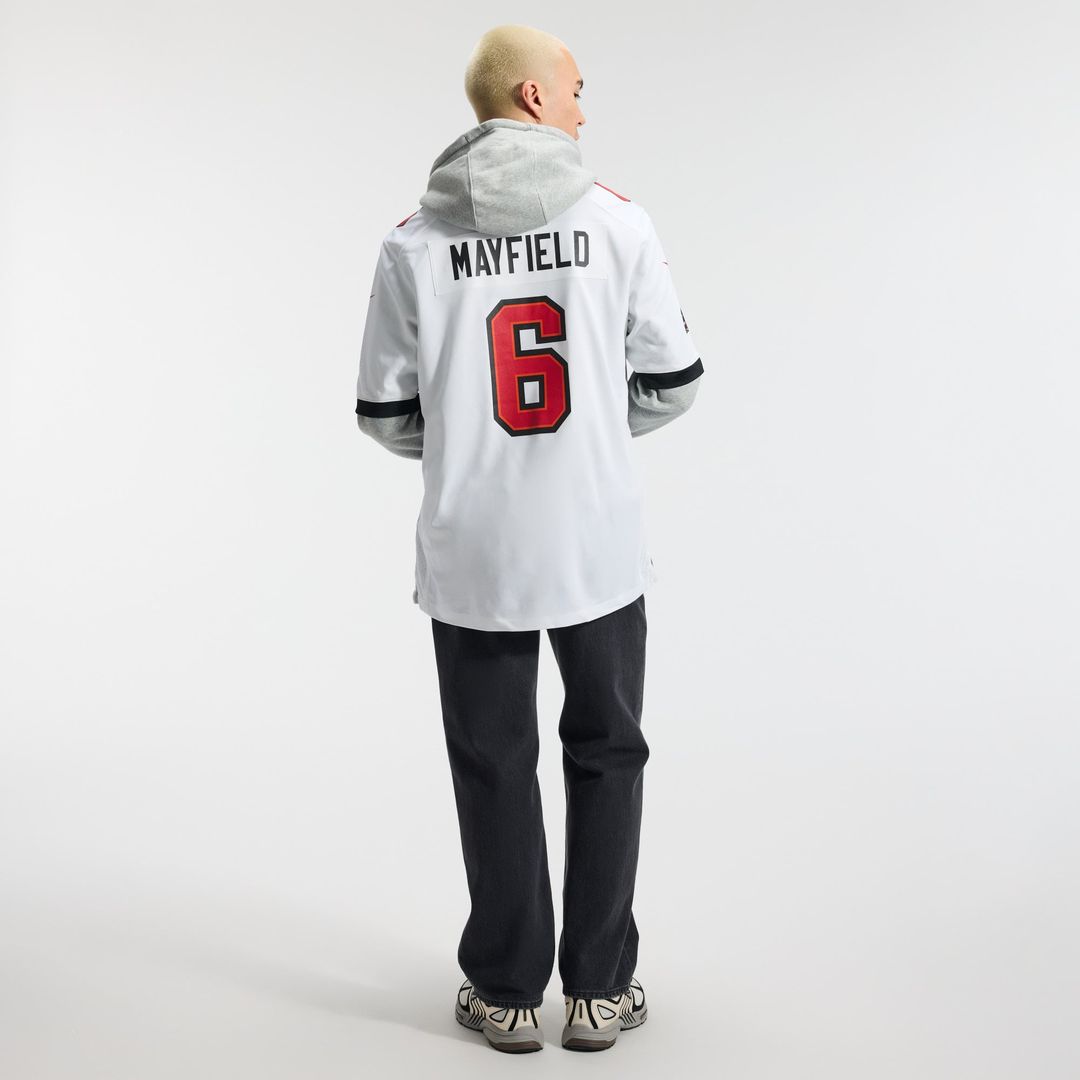Men's Tampa Bay Buccaneers Baker Mayfield Nike Orange Throwback Game Jersey
