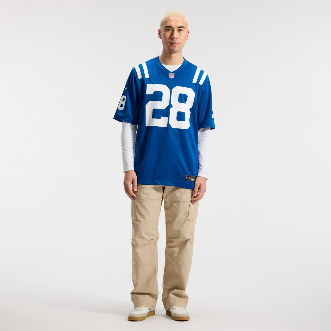 Men's Indianapolis Colts Jonathan Taylor Nike Royal Player Game Jersey