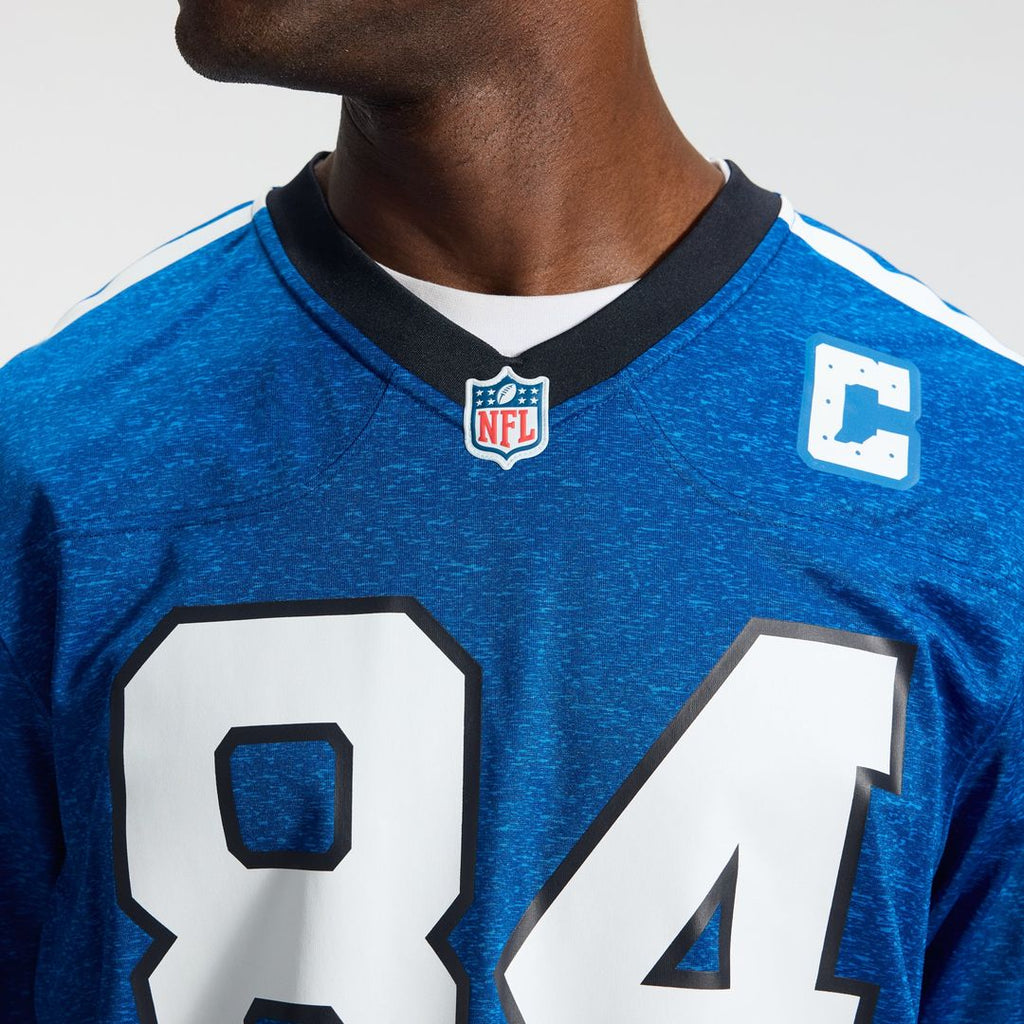 Men's Indianapolis Colts Tyler Warren Nike  Heather Royal Alternate 2 Indiana Nights Game Jersey