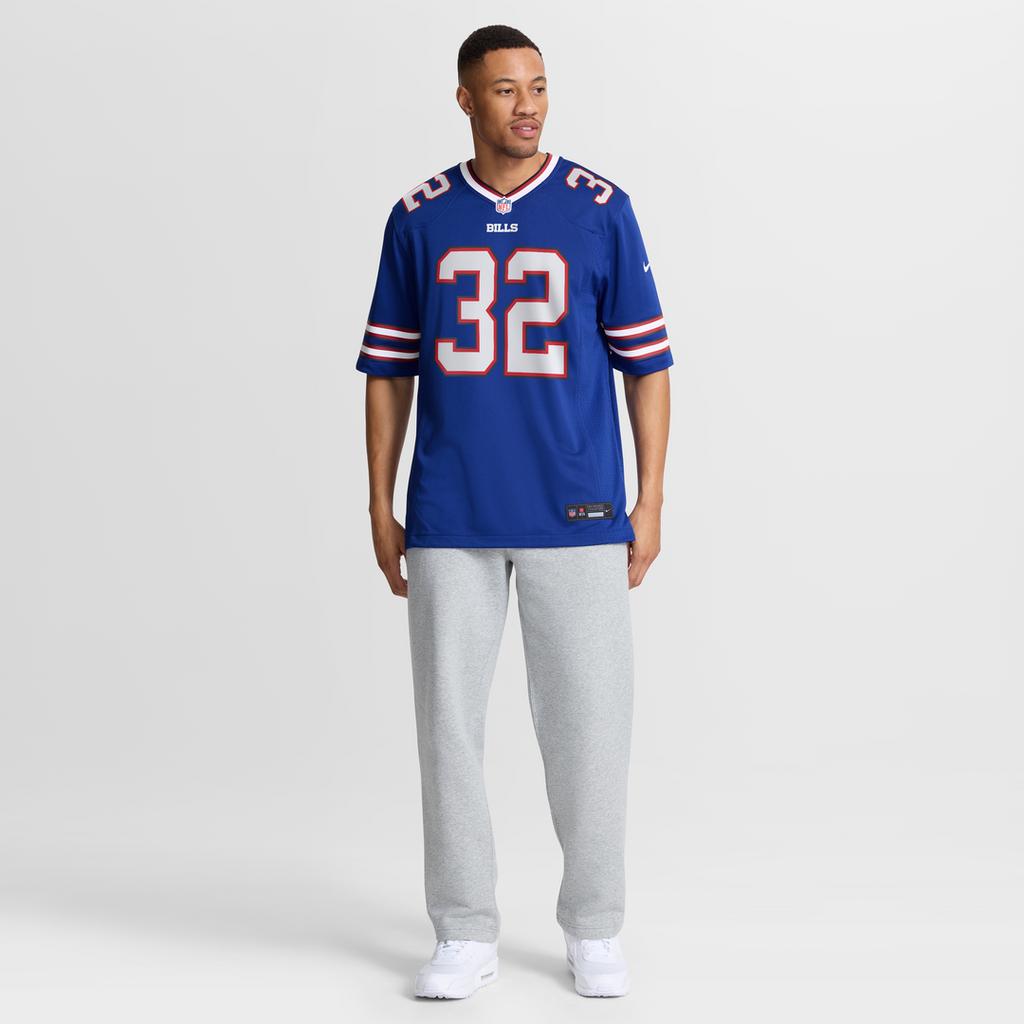 Men's Buffalo Bills Toriano Pride Jr. Nike Royal Team Game Jersey