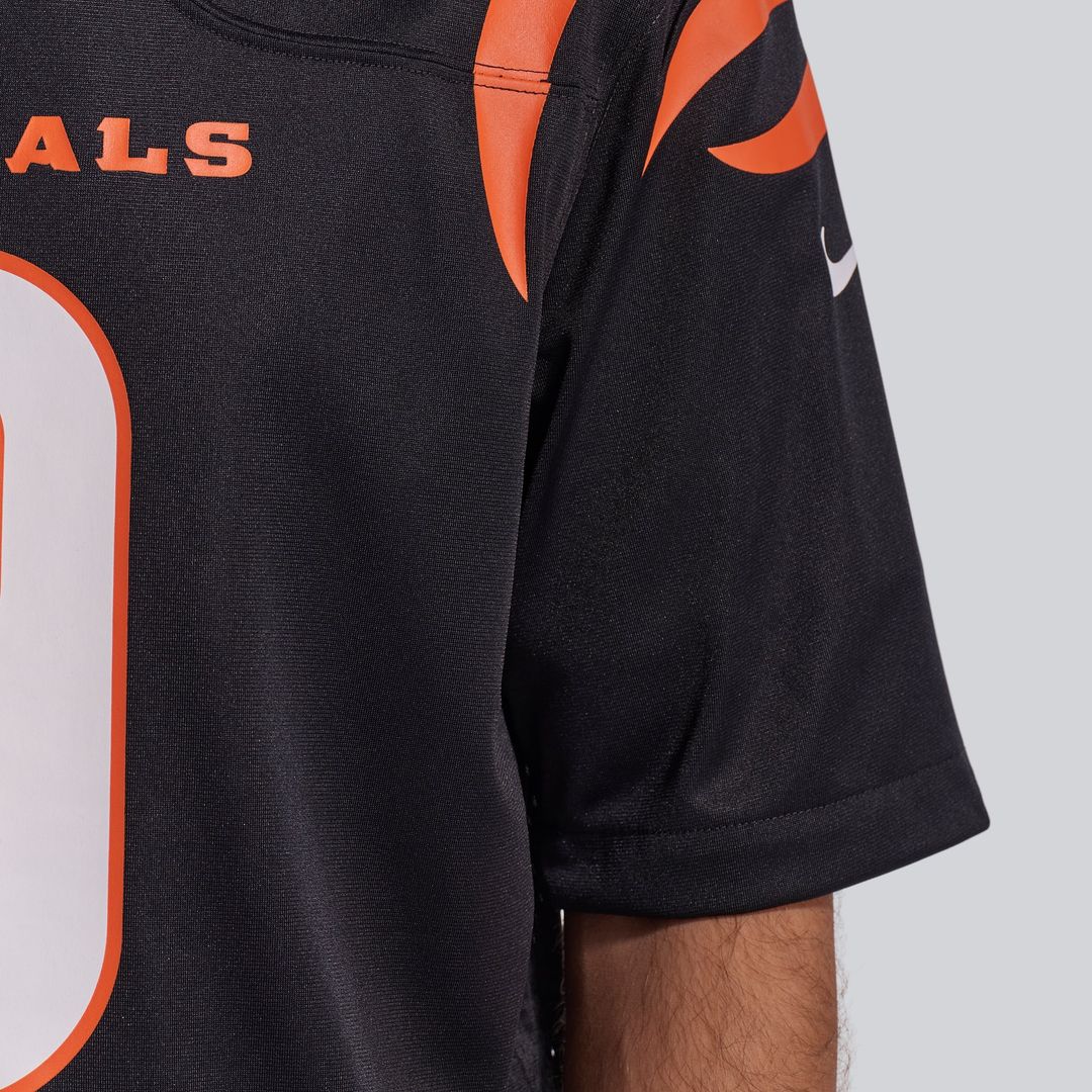 Men's Cincinnati Bengals Joe Burrow Nike Black Player Game Jersey