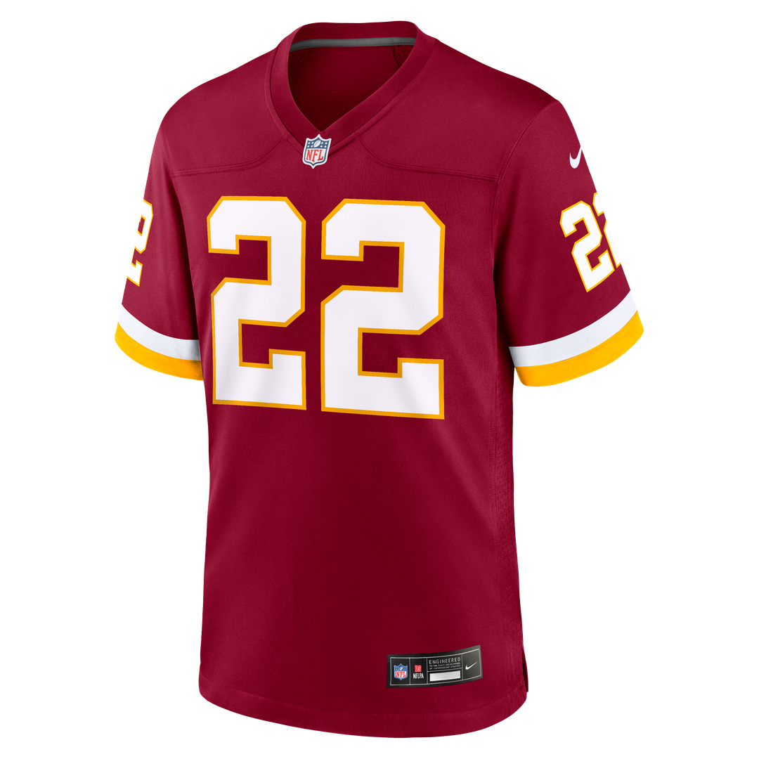 Men's Washington Commanders Jacory Croskey-Merritt Nike Burgundy Game Jersey