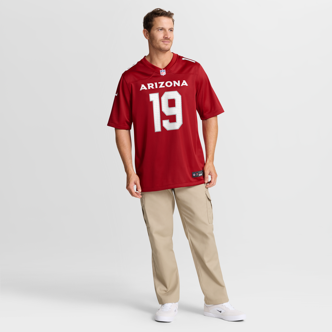 Men's Arizona Cardinals Carson Beck Nike Cardinal Game Jersey