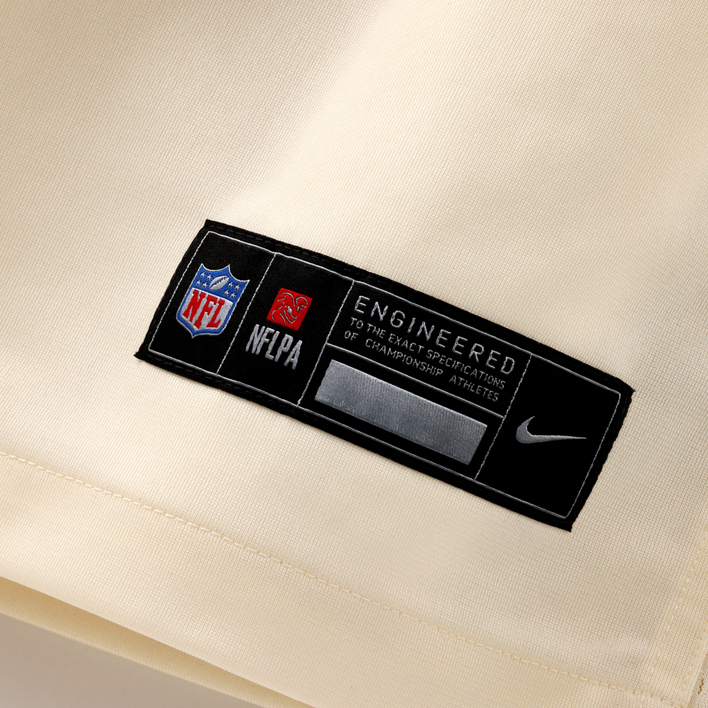Men's Jacksonville Jaguars Josh Hines-Allen Nike Natural 2026 Rivalries Collection Game Jersey