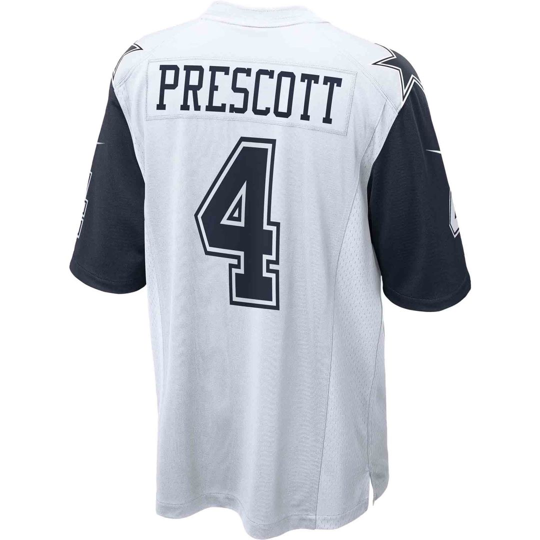 Men's Dallas Cowboys Dak Prescott Nike Navy Alternate Game Team Jersey