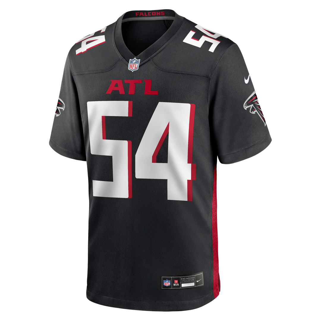 Men's Atlanta Falcons Brandon Dorlus Nike  Black Team Game Jersey