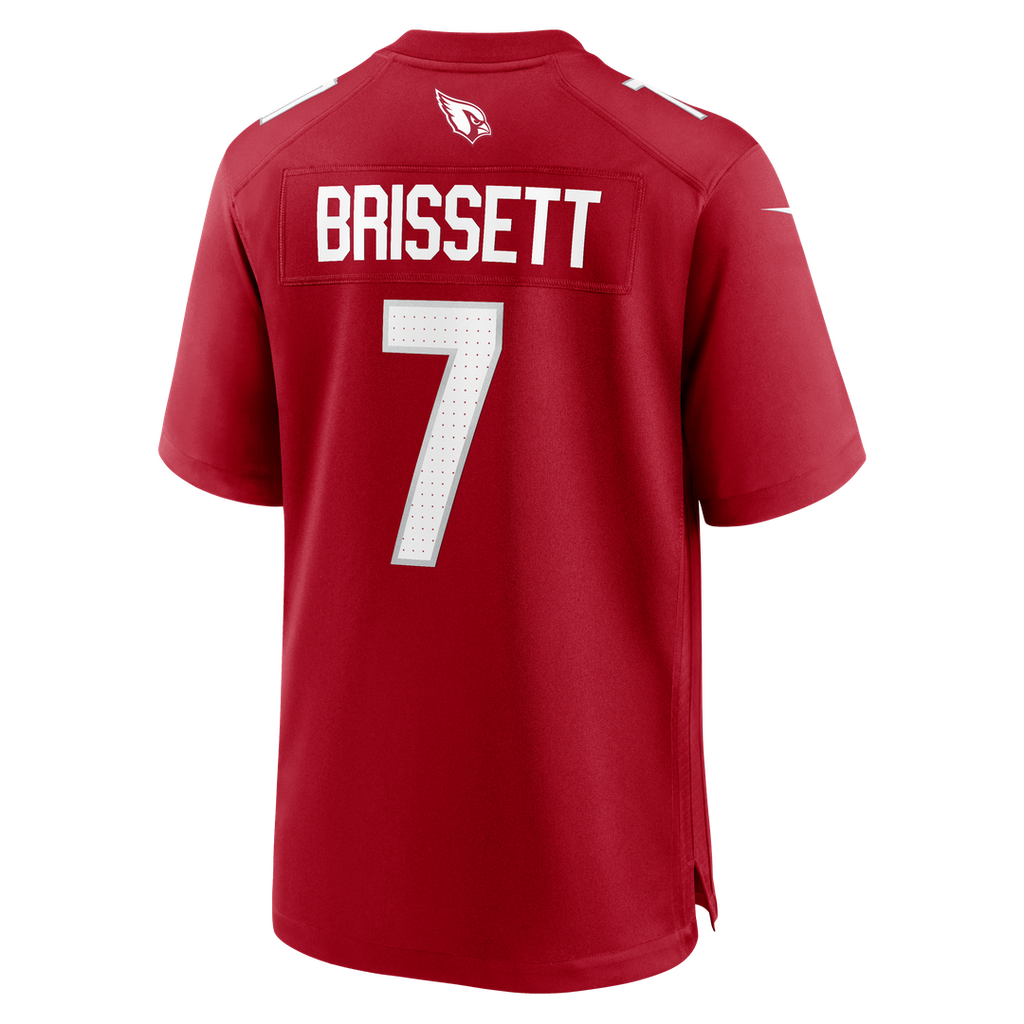Men's Arizona Cardinals Jacoby Brissett Nike  Cardinal Team Game Jersey