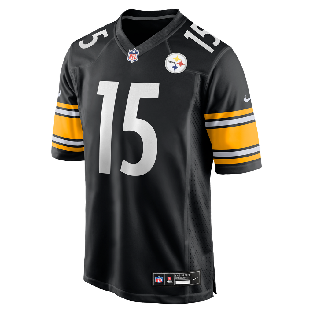 Men's Pittsburgh Steelers Ben Skowronek Nike  Black Team Game Jersey
