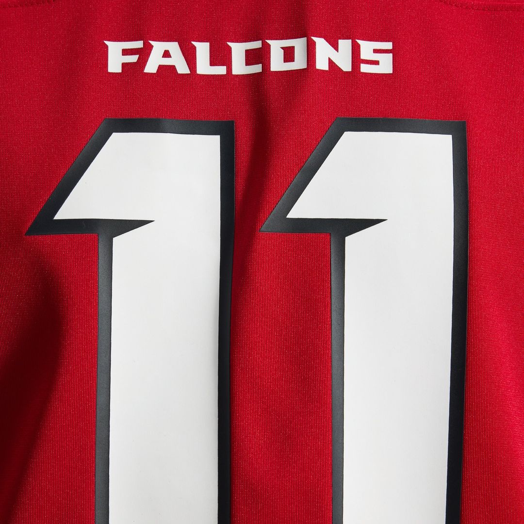 Men's Atlanta Falcons Jalon Walker Nike Red Game Jersey