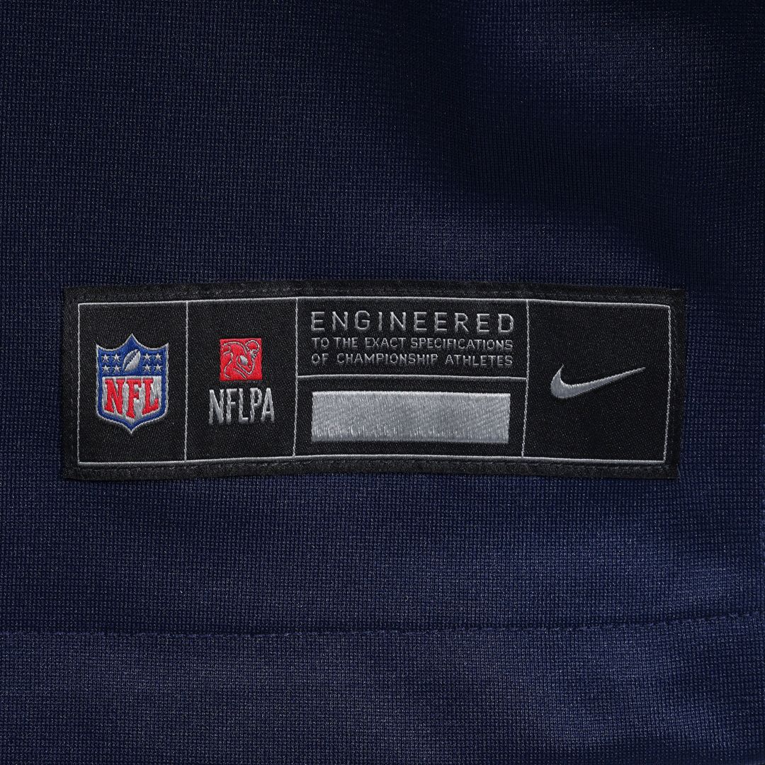 Men's New England Patriots CJ Dippre Nike Navy Team Game Jersey