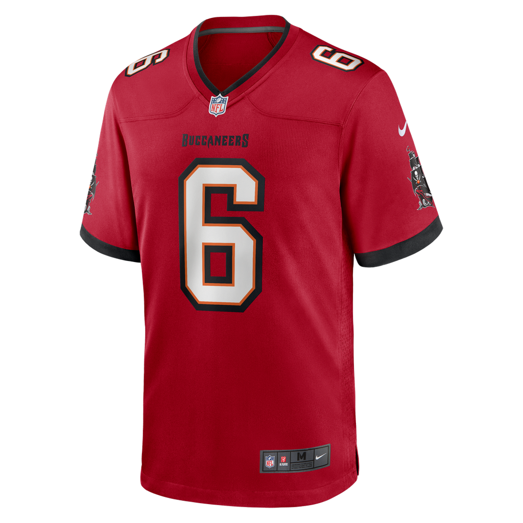 Men's Tampa Bay Buccaneers Baker Mayfield Nike Orange Throwback Game Jersey