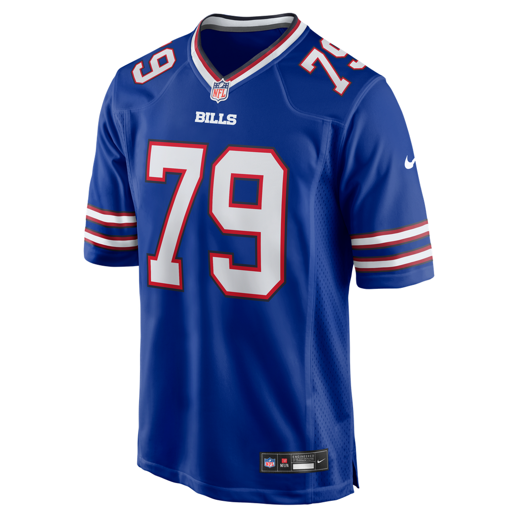 Men's Buffalo Bills Ruben Brown Nike Royal Game Retired Player Jersey
