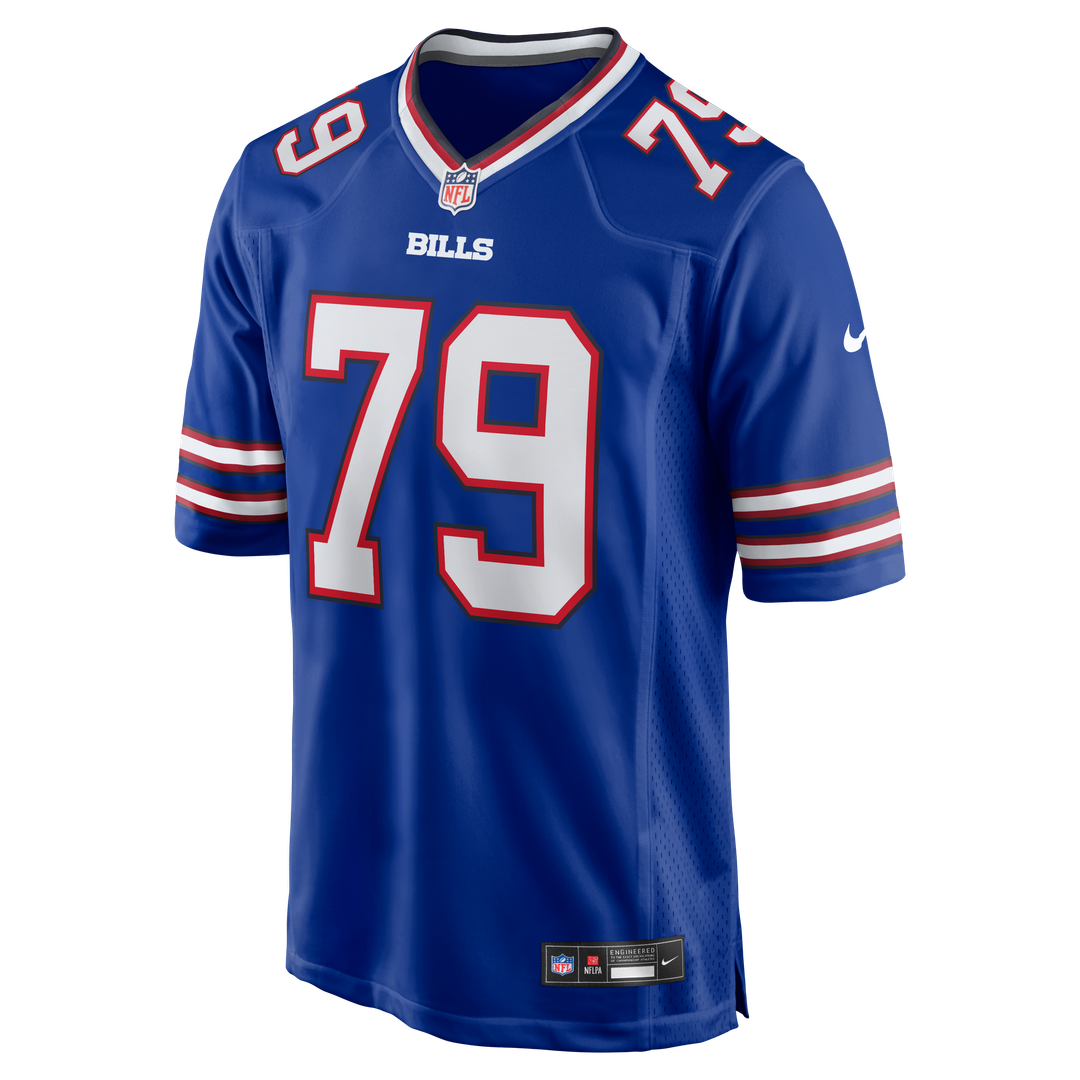 Men's Buffalo Bills Ruben Brown Nike Royal Game Retired Player Jersey