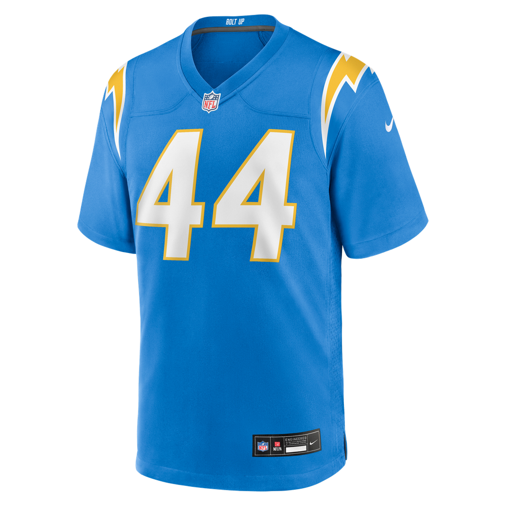Men's Los Angeles Chargers Scott Matlock Nike  Powder Blue Team Game Jersey