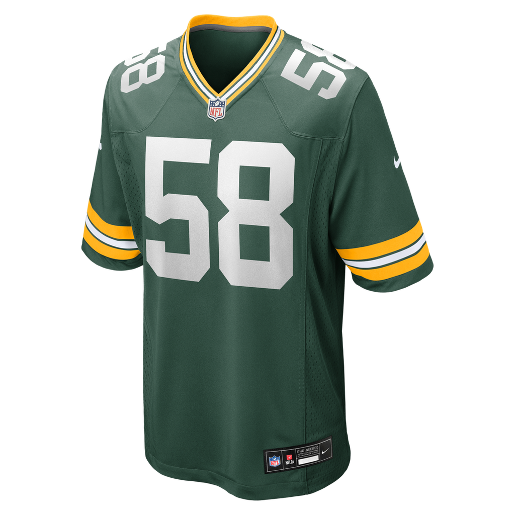 Men's Green Bay Packers Isaiah McDuffie Nike Green Game Jersey