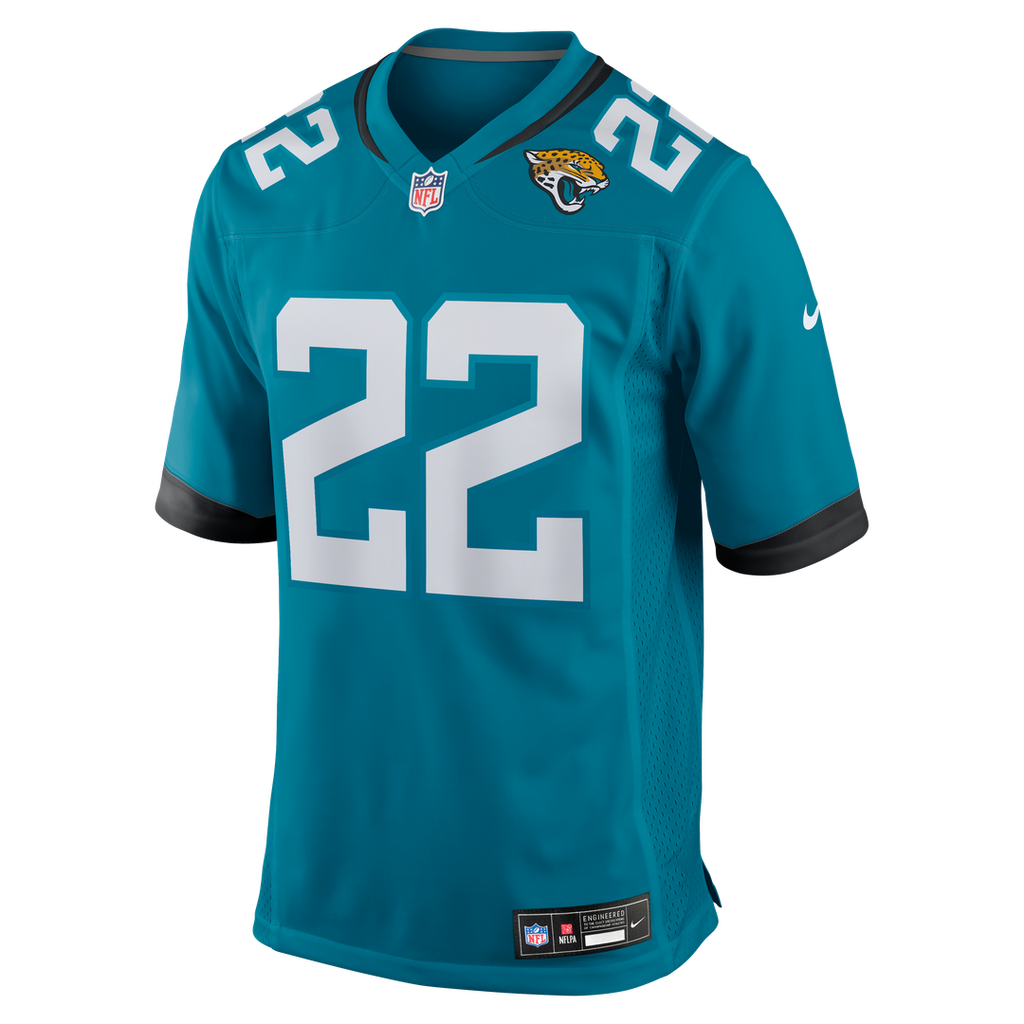 Men's Jacksonville Jaguars Jarrian Jones Nike  Teal Team Game Jersey