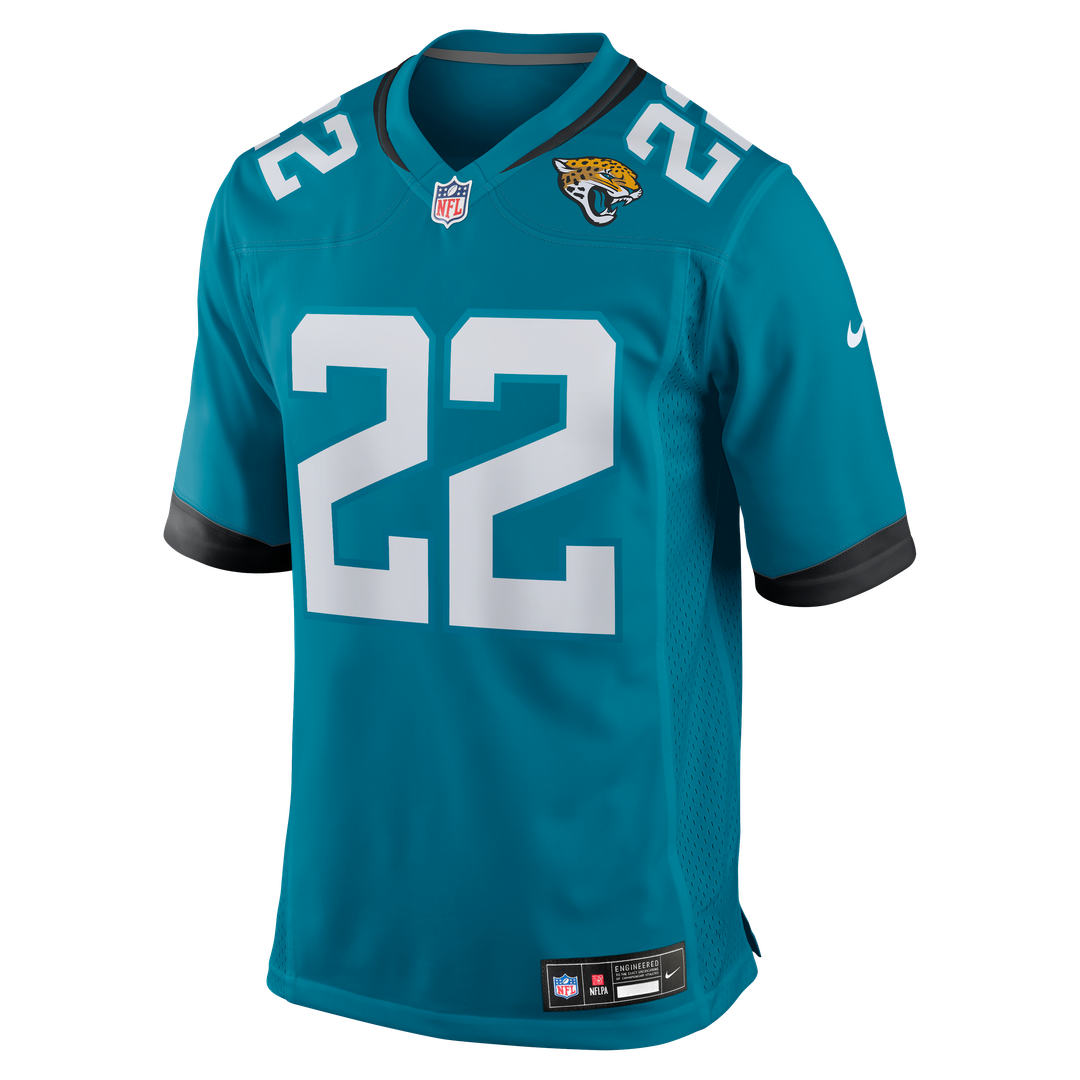 Men's Jacksonville Jaguars Jarrian Jones Nike  Teal Team Game Jersey