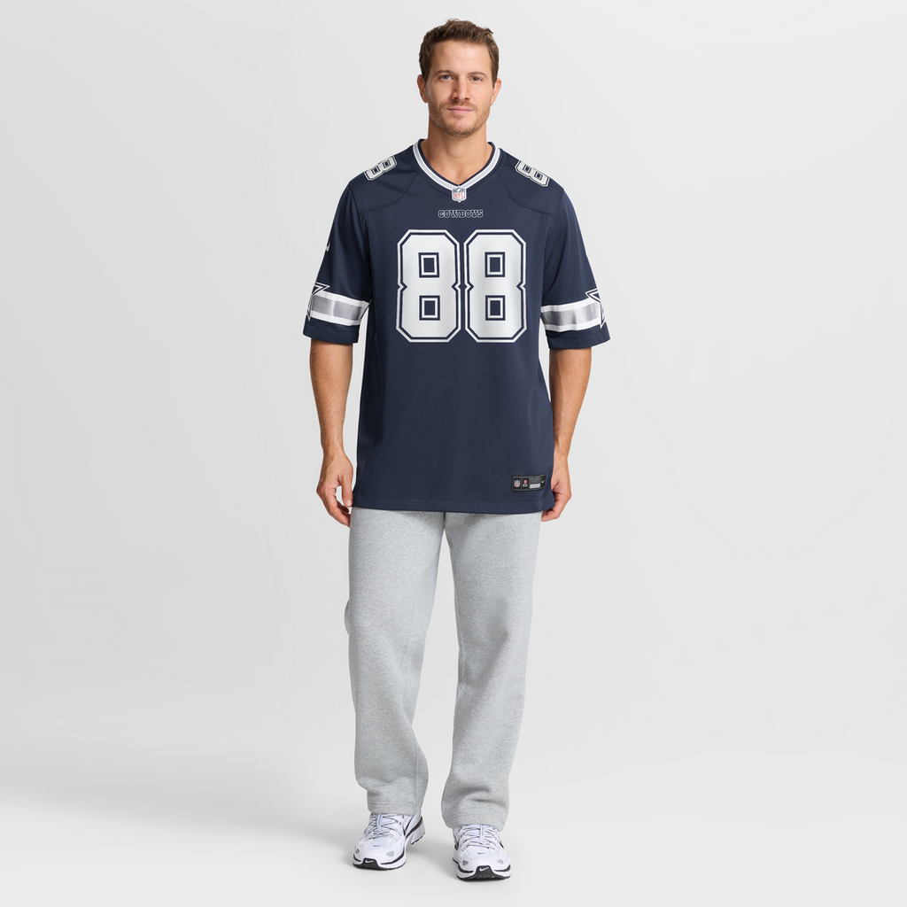 Men's Dallas Cowboys CeeDee Lamb Nike Navy Game Jersey