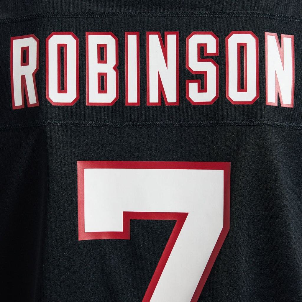 Men's Atlanta Falcons Bijan Robinson Nike Black  Throwback Game Jersey