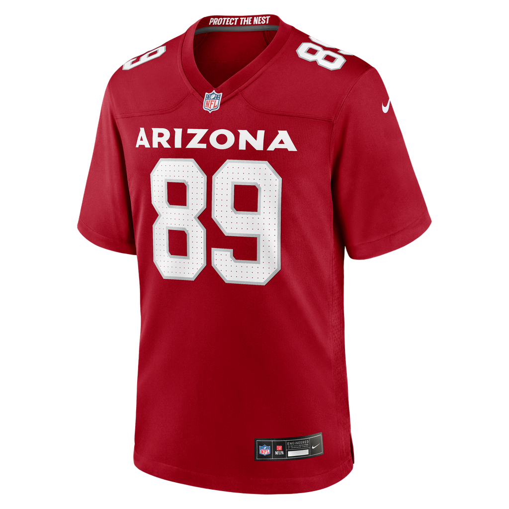 Men's Arizona Cardinals Xavier Weaver Nike  Cardinal Team Game Jersey
