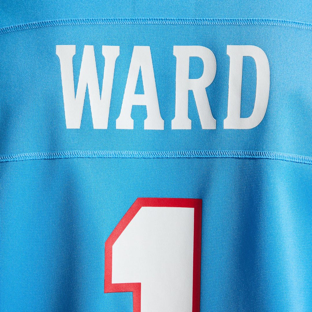 Men's Tennessee Titans Cameron Ward Nike Light Blue Game Jersey
