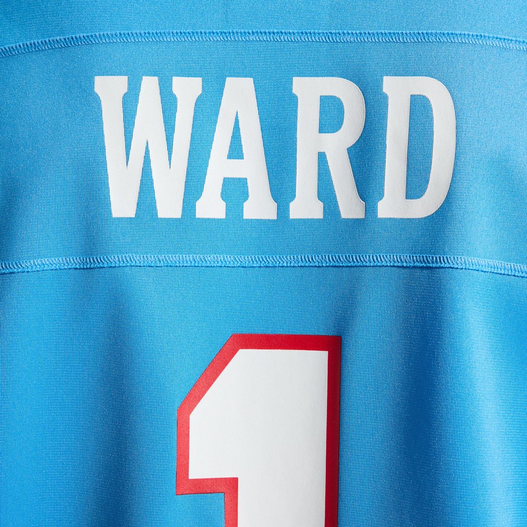 Men's Tennessee Titans Cameron Ward Nike Light Blue Game Jersey