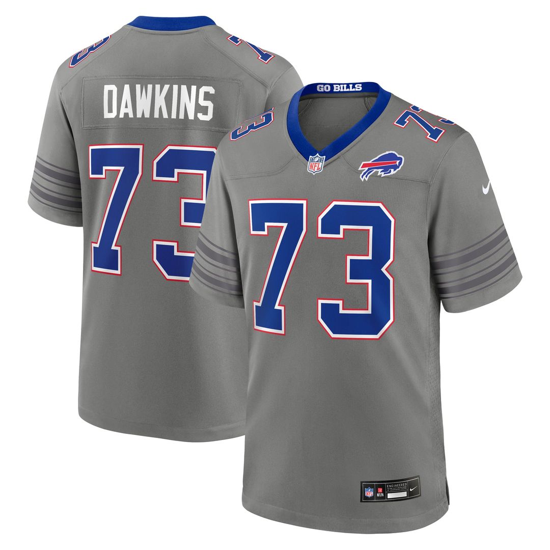 Men's Buffalo Bills Dion Dawkins Nike Royal Game Player Jersey