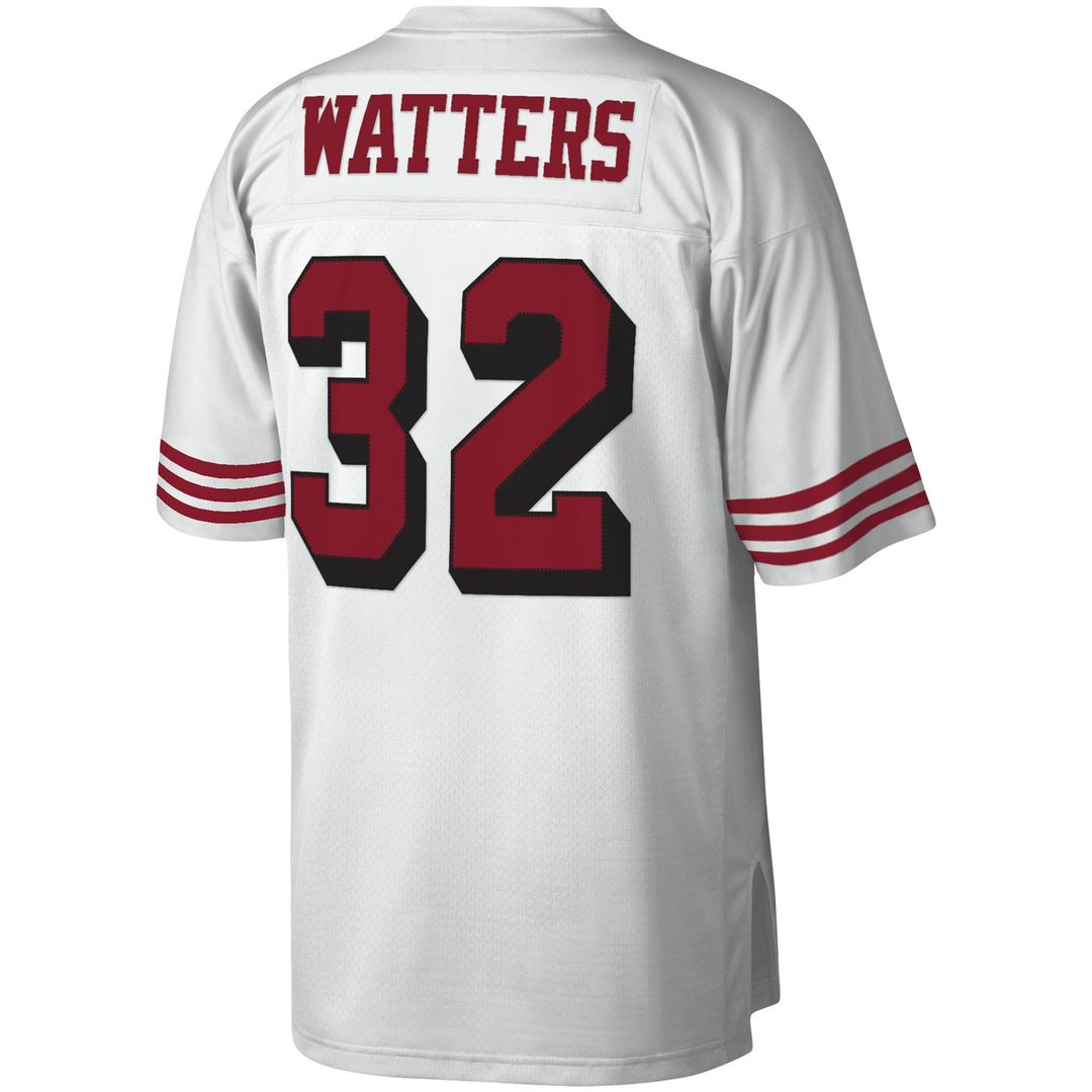 Men's San Francisco 49ers Ricky Watters Mitchell & Ness Scarlet Legacy Replica Jersey