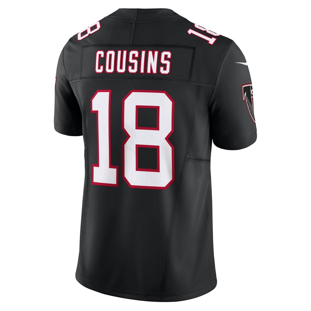 Men's Atlanta Falcons Kirk Cousins Nike Black Vapor F.U.S.E. Limited Jersey