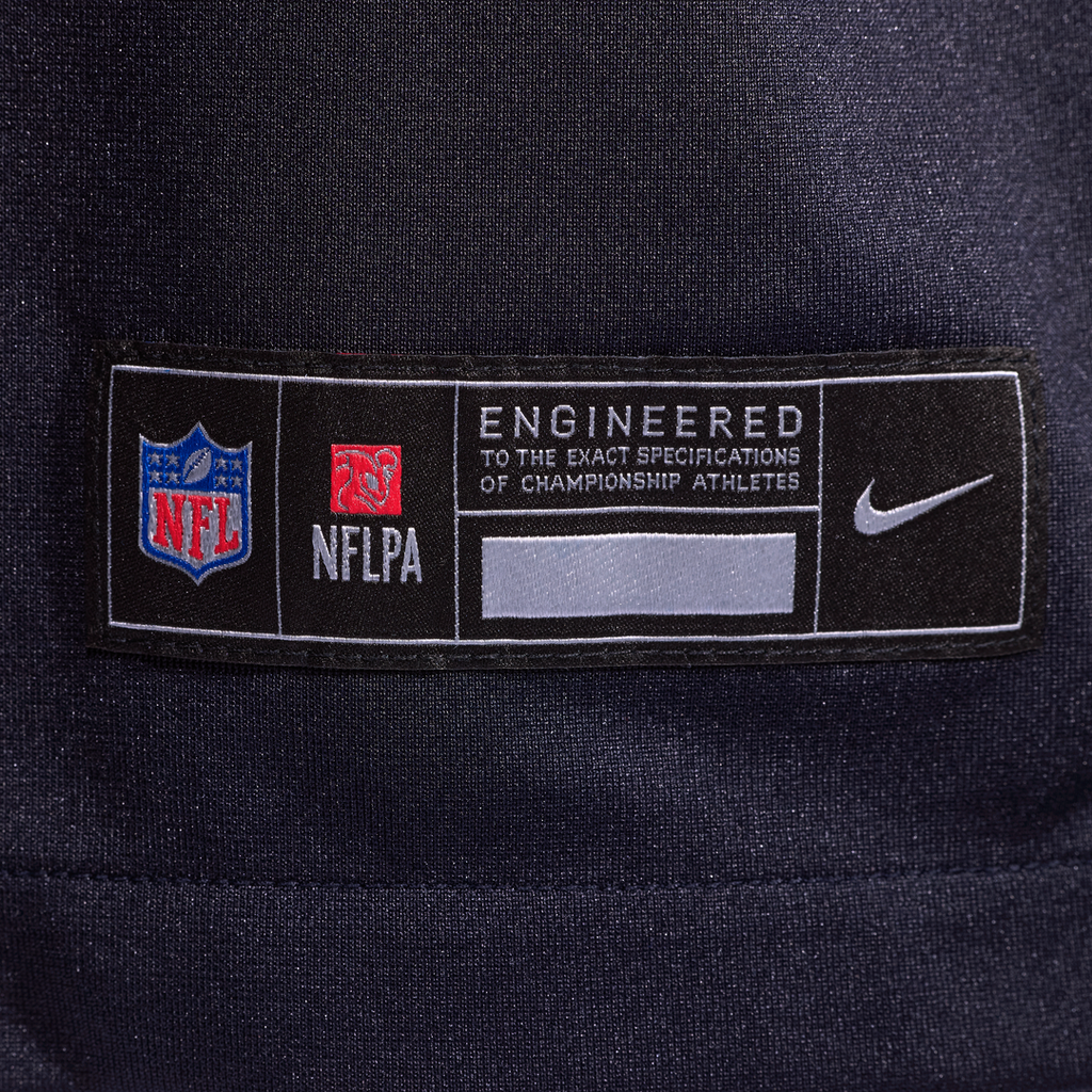 Men's Houston Texans Azeez Al-Shaair Nike Navy Alternate Game Jersey