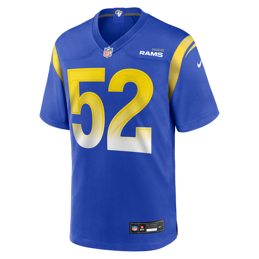 Men's Los Angeles Rams Larrell Murchison Nike  Royal Team Game Jersey