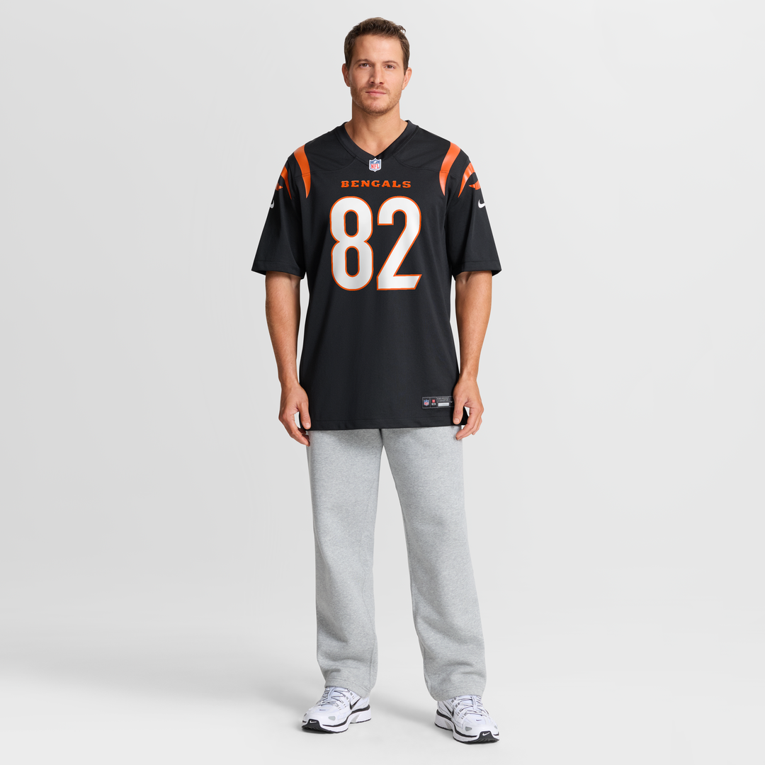 Men's Cincinnati Bengals Mitchell Tinsley Nike  Black Team Game Jersey