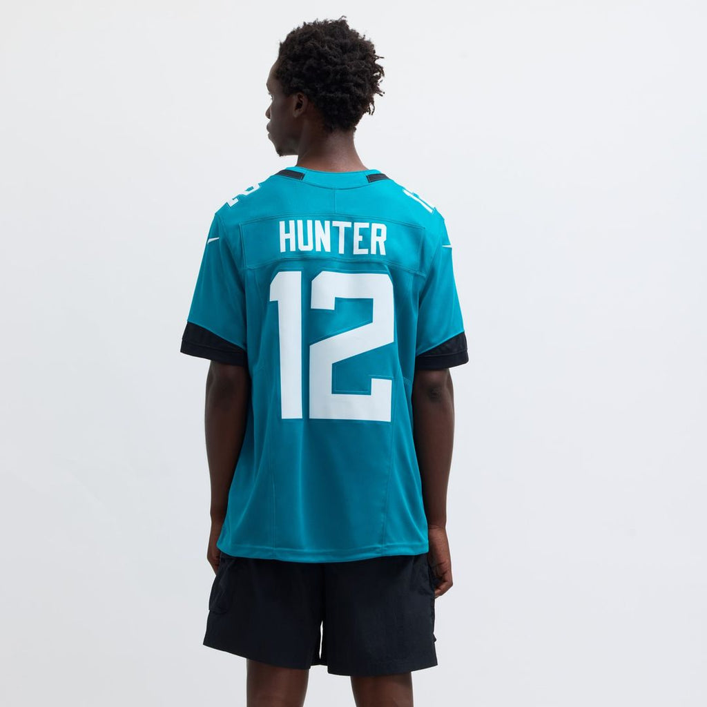 Men's Jacksonville Jaguars Travis Hunter Nike Teal Team Limited Jersey