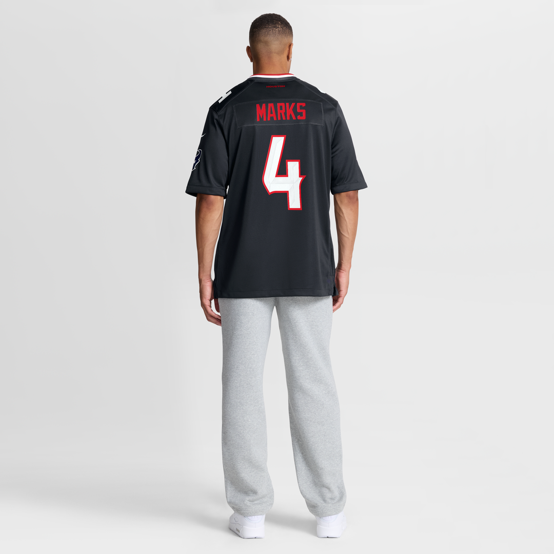 Men's Houston Texans Woody Marks Nike  Navy Team Game Jersey