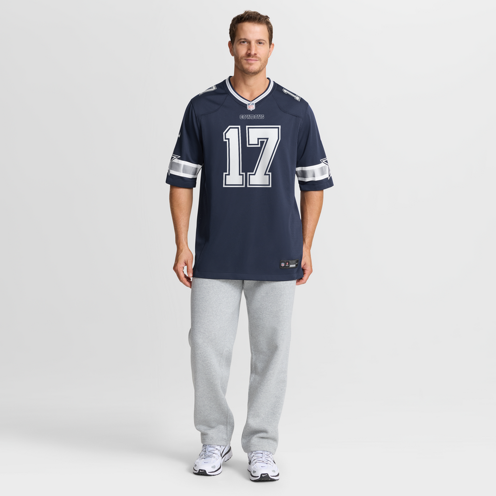 Men's Dallas Cowboys Brandon Aubrey Nike White Game Jersey
