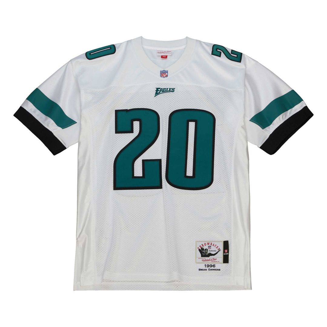 Men's Philadelphia Eagles Brian Dawkins Mitchell & Ness Green 2007 Authentic Throwback Retired Player Jersey